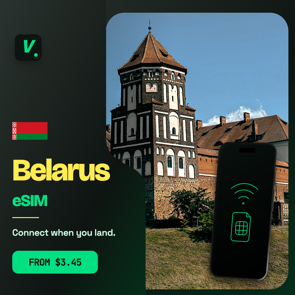 Belarus eSIM – prepaid travel data plans