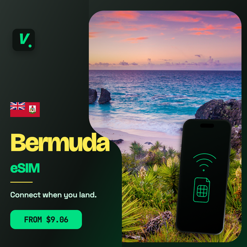 Bermuda eSIM – prepaid travel data plans