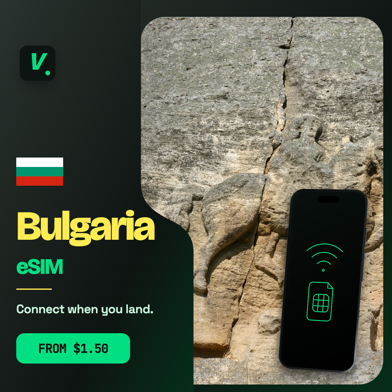 Bulgaria eSIM – prepaid travel data plans