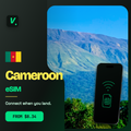 Cameroon eSIM – prepaid travel data plans