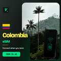 Colombia eSIM – prepaid travel data plans