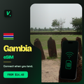 Gambia eSIM – prepaid travel data plans