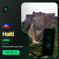Haiti eSIM – prepaid travel data plans