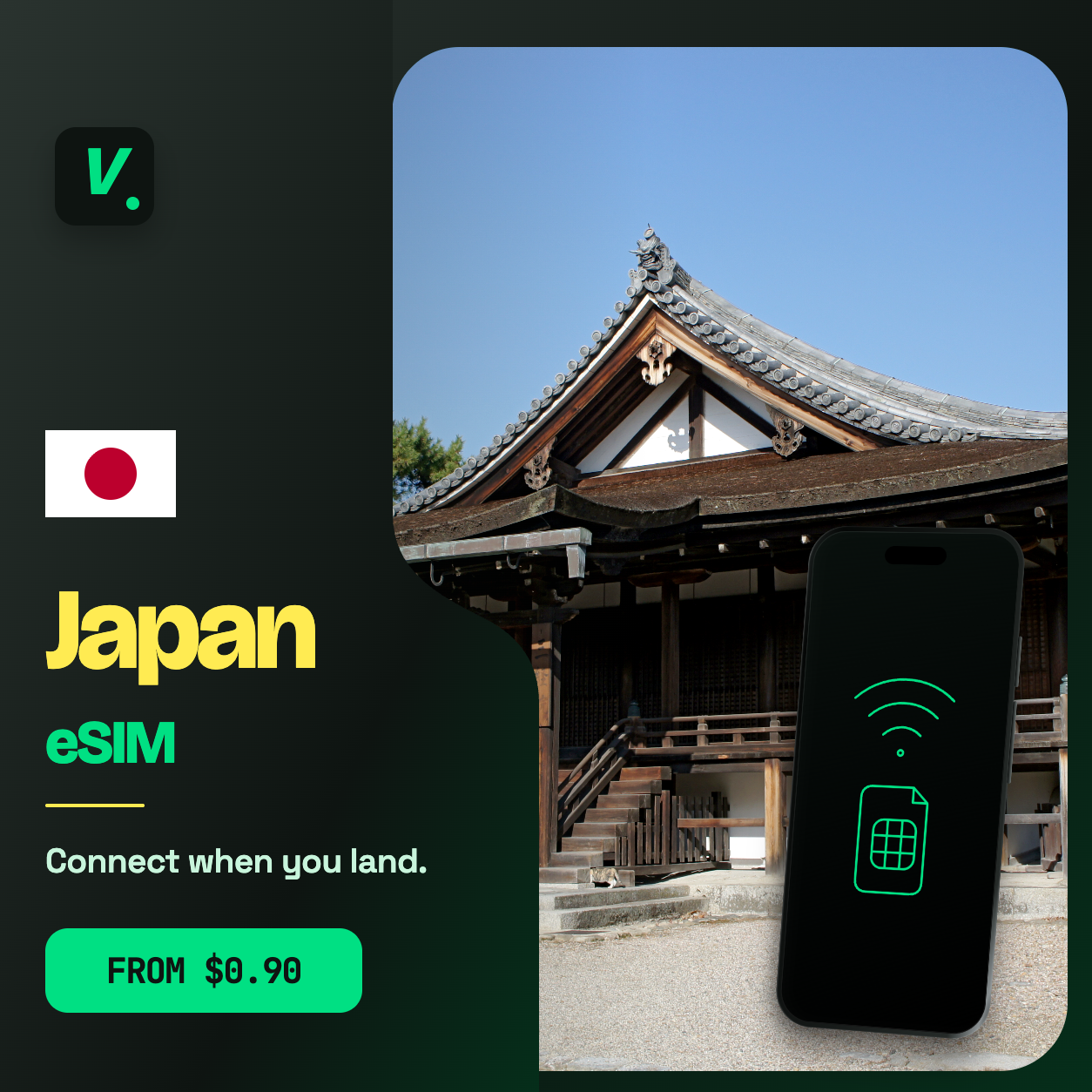 Japan eSIM – prepaid travel data plans