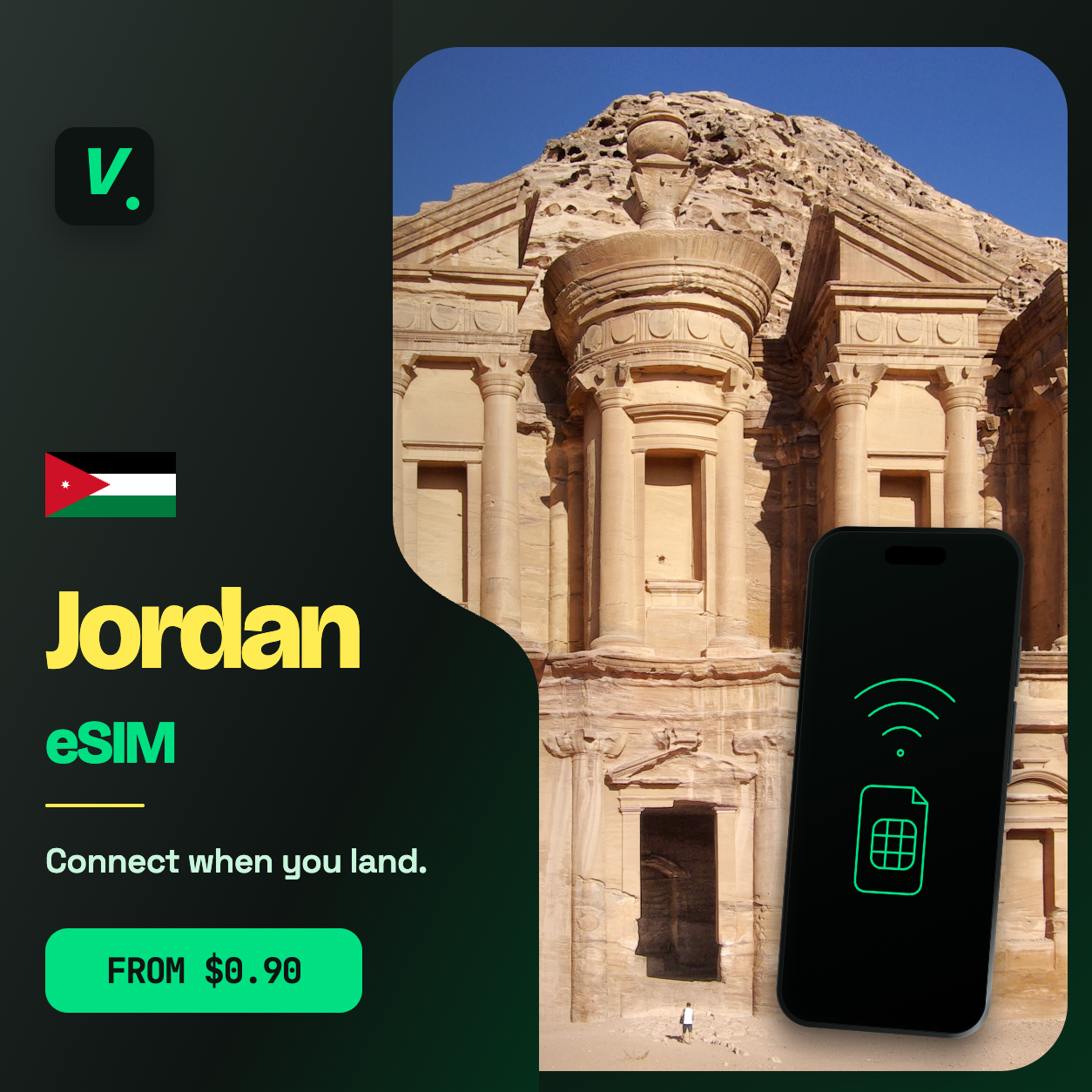 Jordan eSIM – prepaid travel data plans