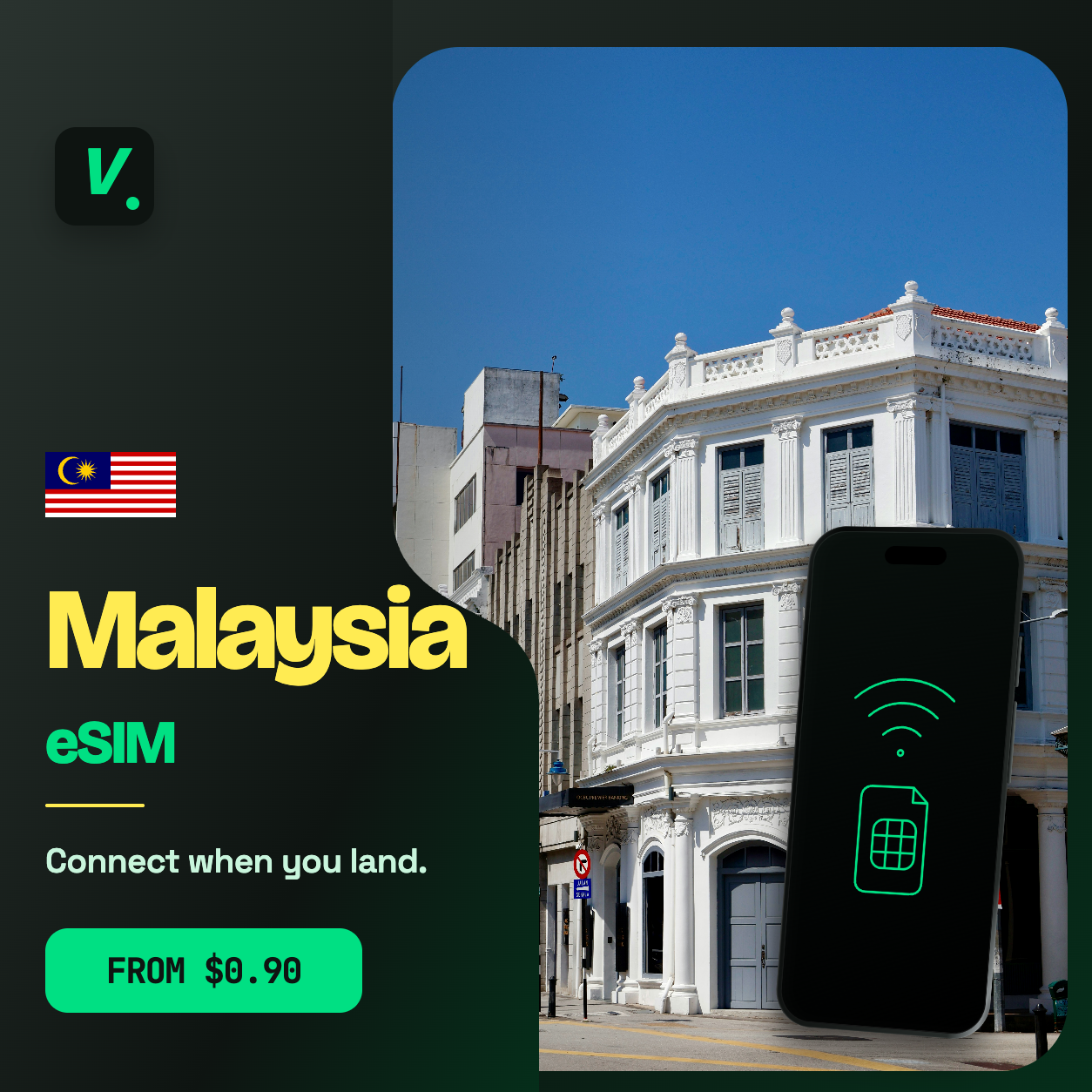 Malaysia eSIM – prepaid travel data plans