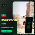 Mauritania eSIM – prepaid travel data plans