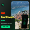 Montenegro eSIM – prepaid travel data plans