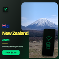 New Zealand eSIM – prepaid travel data plans