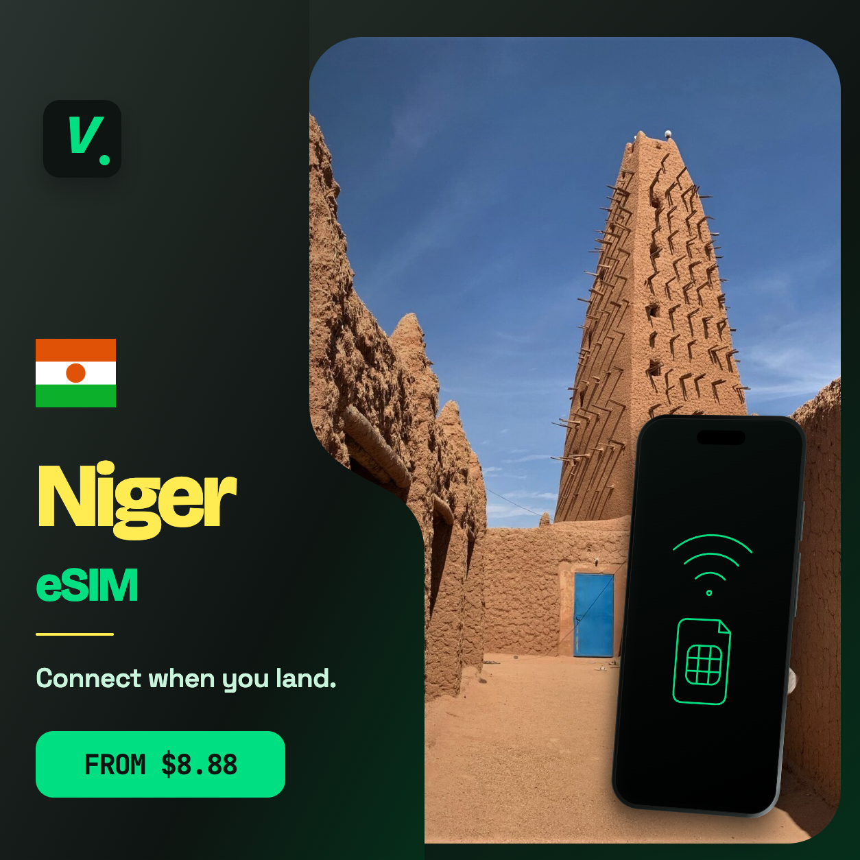 Niger eSIM – prepaid travel data plans