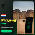Paraguay eSIM – prepaid travel data plans