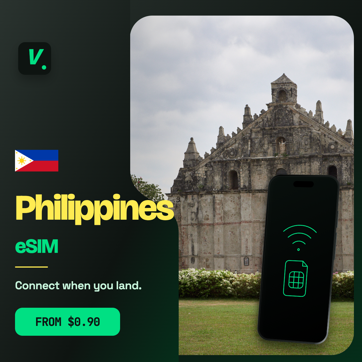 Philippines eSIM – prepaid travel data plans