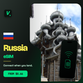 Russia eSIM – prepaid travel data plans