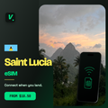 Saint Lucia eSIM – prepaid travel data plans