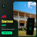 Samoa eSIM – prepaid travel data plans