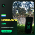 Sierra Leone eSIM – prepaid travel data plans