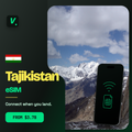 Tajikistan eSIM – prepaid travel data plans