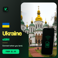 Ukraine eSIM – prepaid travel data plans