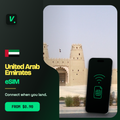 United Arab Emirates eSIM – prepaid travel data plans