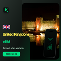 United Kingdom eSIM – prepaid travel data plans