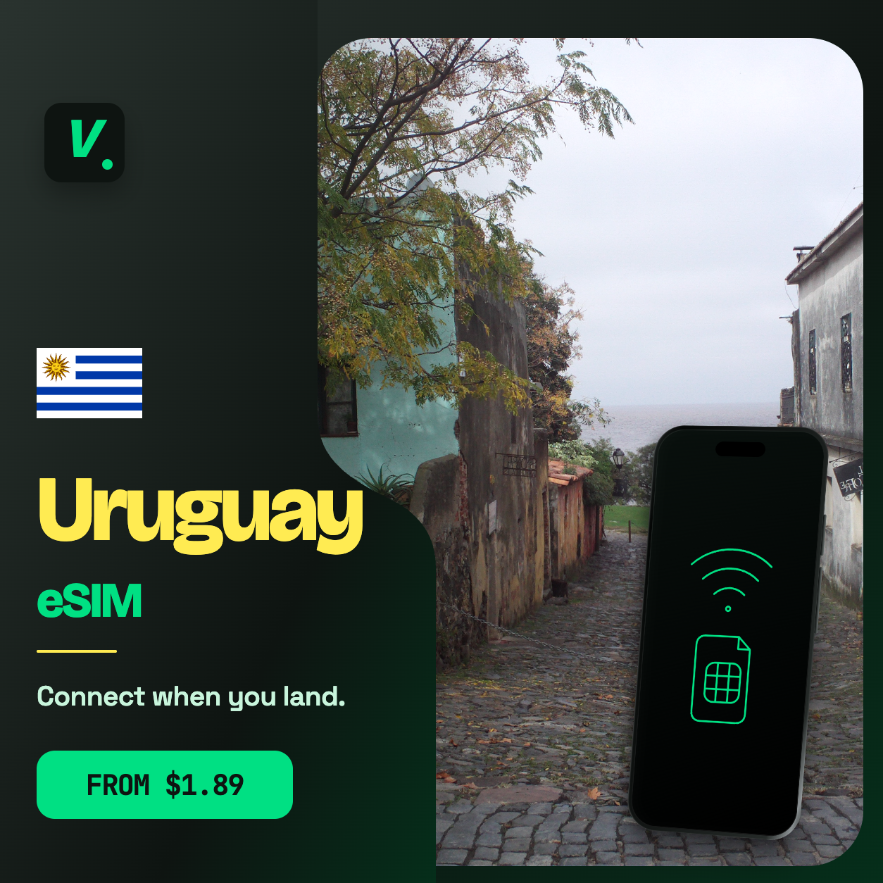 Uruguay eSIM – prepaid travel data plans
