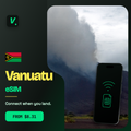 Vanuatu eSIM – prepaid travel data plans